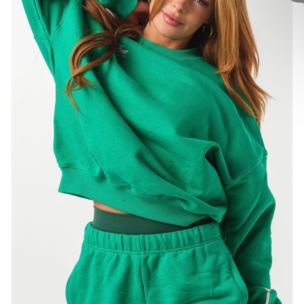Vibrant Green Women's Sweatshirt